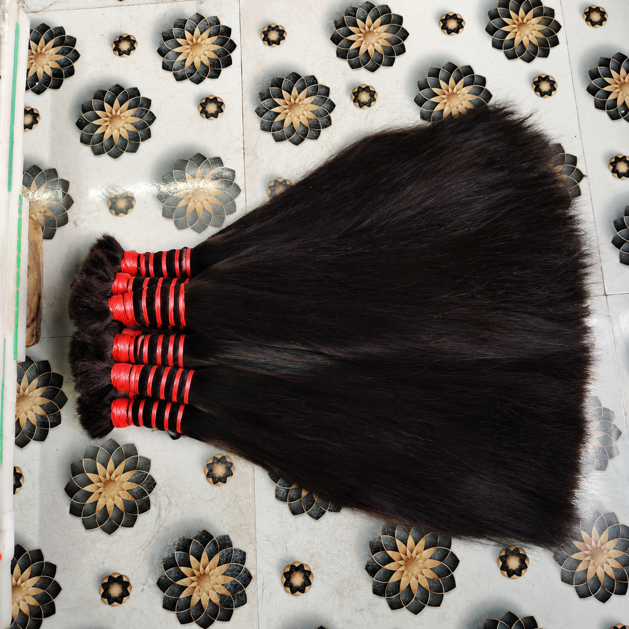 04413696-53b1-430e-8fdc-d596972314a0 Indian Virgin Straight Bulk Hair Extension – Natural Black - Image 1