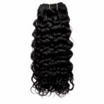 Premium French Curl Hair Extension – Natural Black